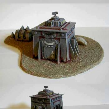 Space Marine Mini Bunker Terrain by LuckyNo.5