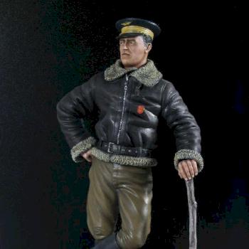 Officier français Groupe de chasse - Normandie-Niemen - URSS 1944 by goerth