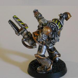Iron Warrior lieutenant by LuckyNo.5