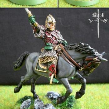 Mounted Eomer by BlackArcadium