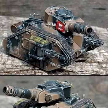 Imperial Guard Leman Russ Battle Tank Caligula by josez