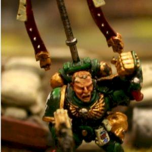 Space Marine Vetran Sgt. by Spiritbw