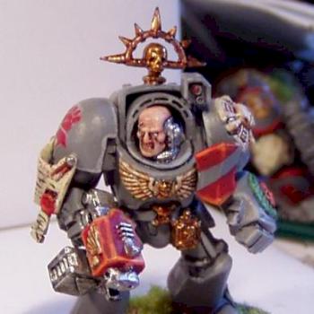 Emperors Fists Space Marine Terminator by fraggL