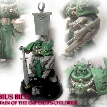 Fabius Bile - Captain of the Emperor's Children by Tom.