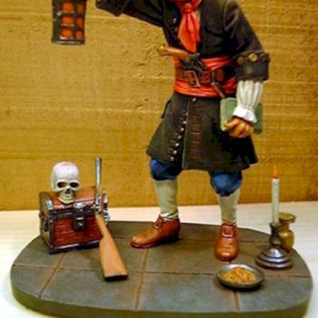 Pirate with lamp by Lucky
