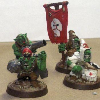 Grot rebel command skwad by Boltteri