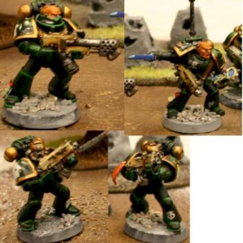 Space Marine Squad by Spiritbw