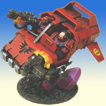 Blood Angel Speeder by senseipcm