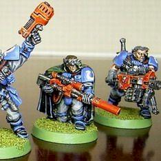 Ultramarines Scout Squad by Marine Acheron