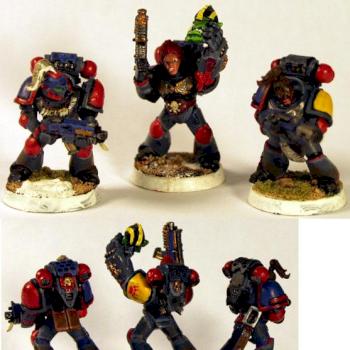 3 Space Wolves by Glendor