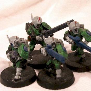 Tau Fire Warriors WIP by wirelessRT