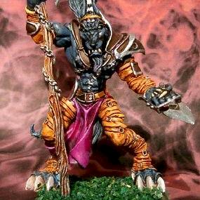 Bishra the black shaman by arphyss