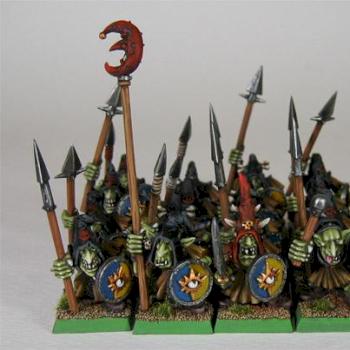 Night Goblin Regiment by xxxstc3
