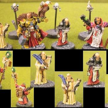 Inquisitor and Retinue by toyogre