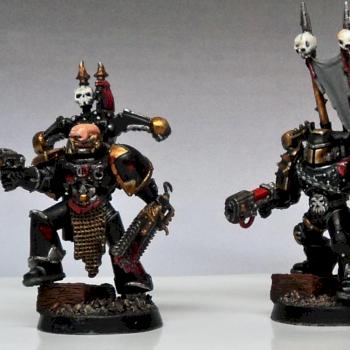 Black Legion Bersekers WIP by karlusprimus