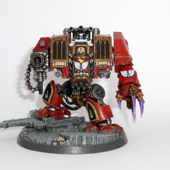 Dreadnought Blood Angels by Abhorash