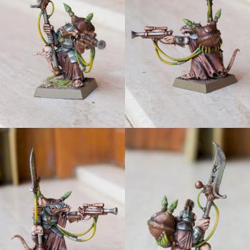 Skaven Warlock Engeneer by Pinza