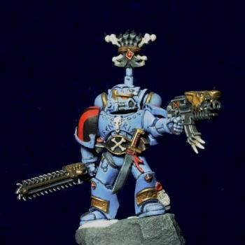 Space Wolf Grey Hunter by MAECTPO