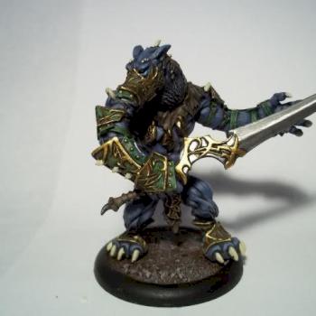 Circle of Orboros - Warpwolf Stalker by grevane