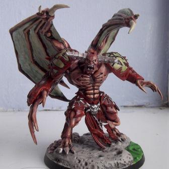 Daemon Prince of Nurgle by Corvidius
