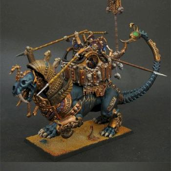 Tomb kings khemrian warsphinx by thefigurecorner