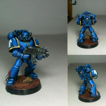 Space marine by LazyPainter