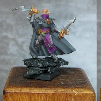 Dark Elf Assassin by glide888