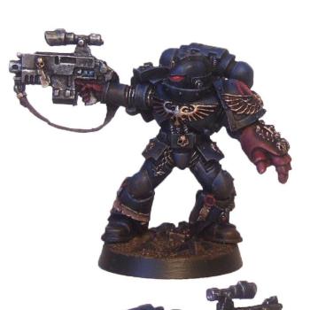 Crimson Fist Veteran by Melcor