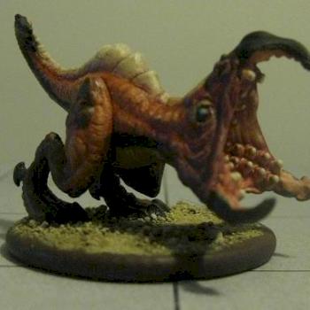 D&D repaint: Ethereal Marauder? Abyssal Marauder! by MageKnightLives!