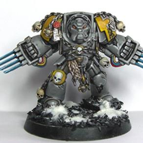 Space Wolves Wolf Guard Terminator by richyp