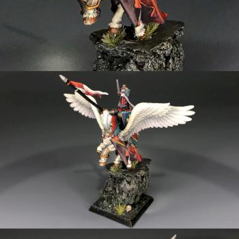 Bretonnian Duke riding Royal Pegasus (Knight) by GobBoss