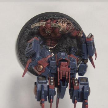 T'au Commander in XV86 Coldstar Battlesuit by Grub