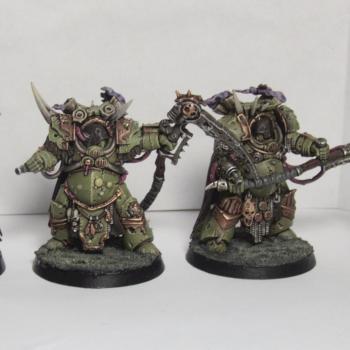Death Guard Deathshroud Terminators by Grub