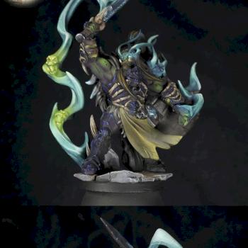 Orc Necromancer by Paintman Journeying