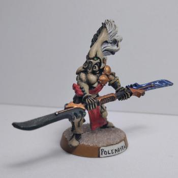 Polendyra Eldar Howling Banshee Exarch by Joan_McGregor