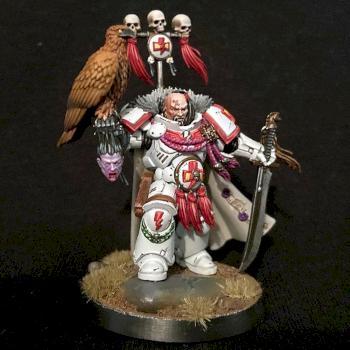 Kor'sarro Khan primaris White Scars by Soyg