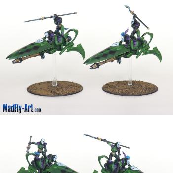 Harlequin Skyweavers 5 by MadFlyArtStudio