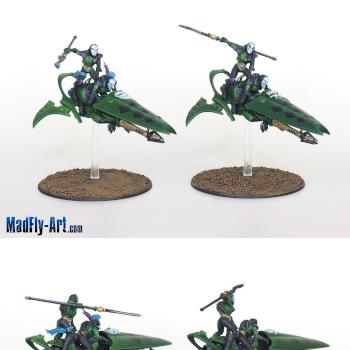 Harlequin Skyweavers 1 by MadFlyArtStudio