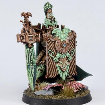 Adeptus Custodes Shield Captain + German Youtube Tutorial by dansub