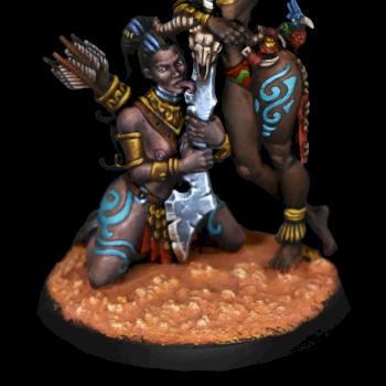 African warriors by Zik