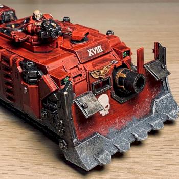 Blood Angels Vindicator by BlackJack13