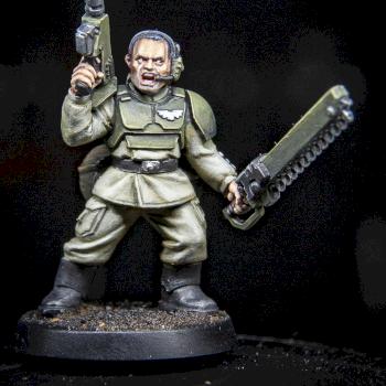 Cadian Infantry Sergeant by CaptainObvious