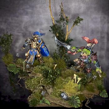 Orruk vs. Stormcast by Corrupted Navigator