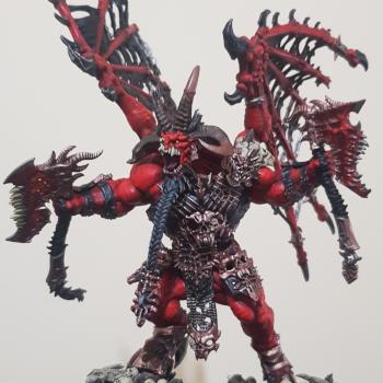 Skarbrand Khorne Bloodthirster by JosephStephan90