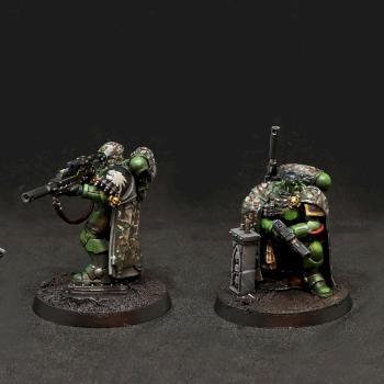 (Warhammer 40 000 - Space Marines) Salamanders Eliminators by Alex Fox