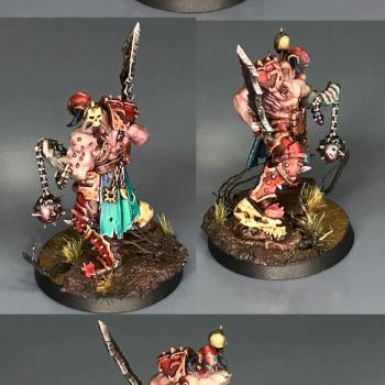 Slaughterpriest with Hackblade and Wrath-hammer by GobBoss
