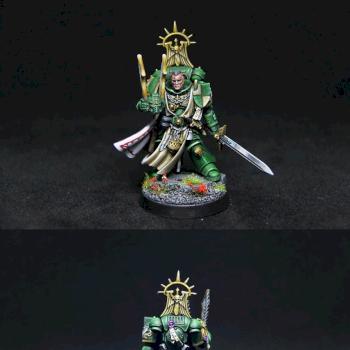 Lazarus,Master of the Dark Angels Chapter's 5th Company by UnStoPPabLe