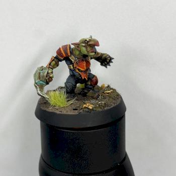 Blood bowl goblin by Somua