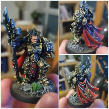 Adeptus Custodes Shield Captain by EvilGerman