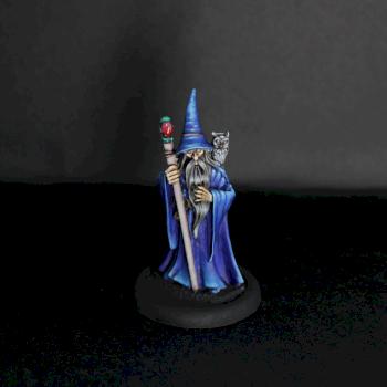 Blue Wizard by Mini_Wizard_studios